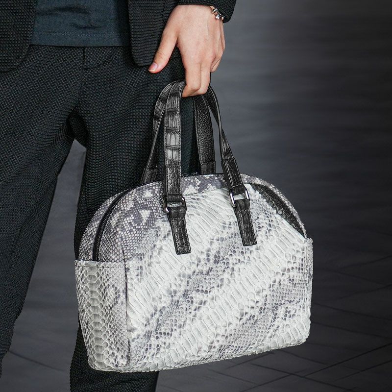 極上クロコダイル ボストンバッグ | 創業80年・池田工芸WEB本店（公式