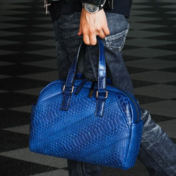 極上クロコダイル ボストンバッグ | 創業80年・池田工芸WEB本店（公式