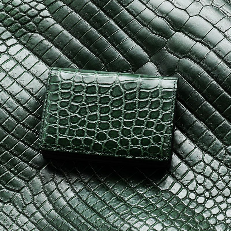 クロコダイルの最高品種「ポロサス」 財布・バッグ作品一覧
