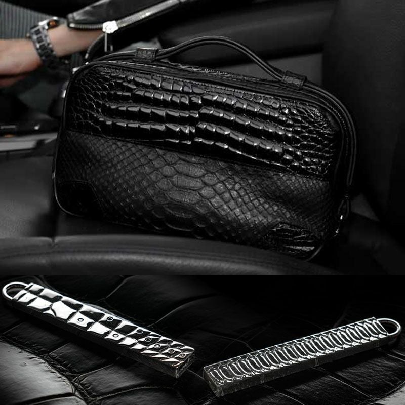 極上クロコダイル ボストンバッグ | 創業80年・池田工芸WEB本店（公式